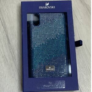 Swarovski Crystalgram gradation of blue tones iPhone X / XS Case
